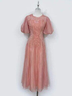 knee length dresses for ladies Aje Introspect Cut out Midi Dress Pink Size 10